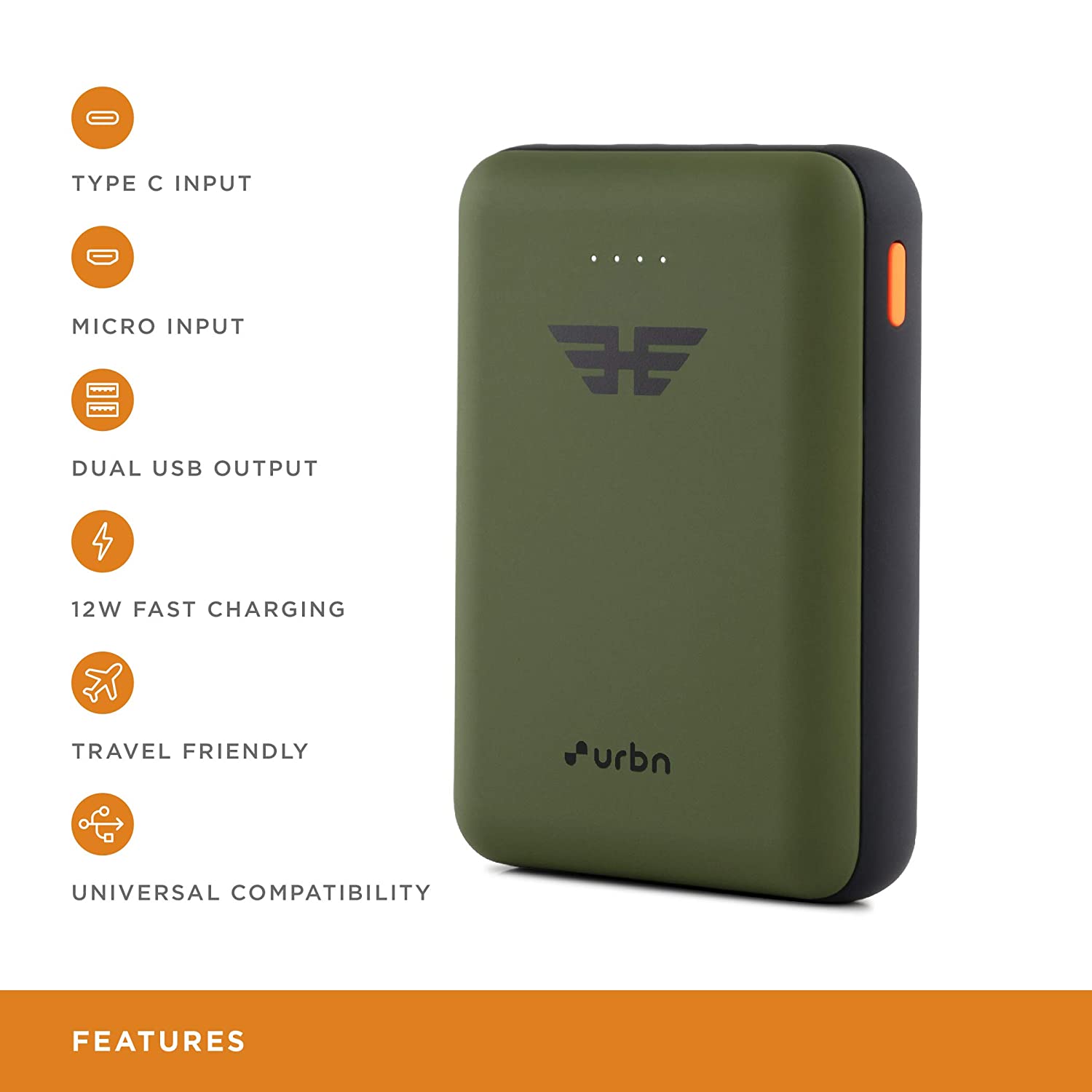 URBN Power Ultra Compact 10000mAh